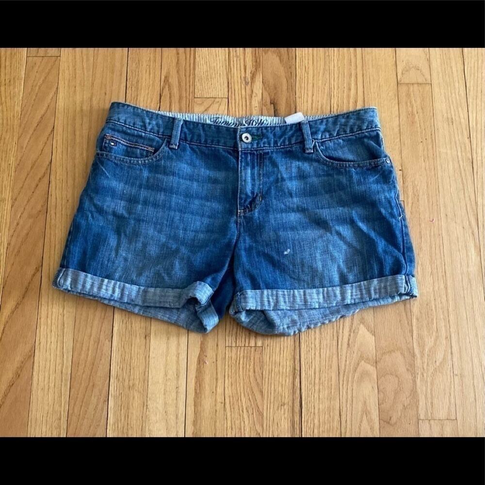 TOMMY HILFIGER WOMENS JEAN SHORTS SIZE 12